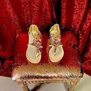 Jeweled Sandals
